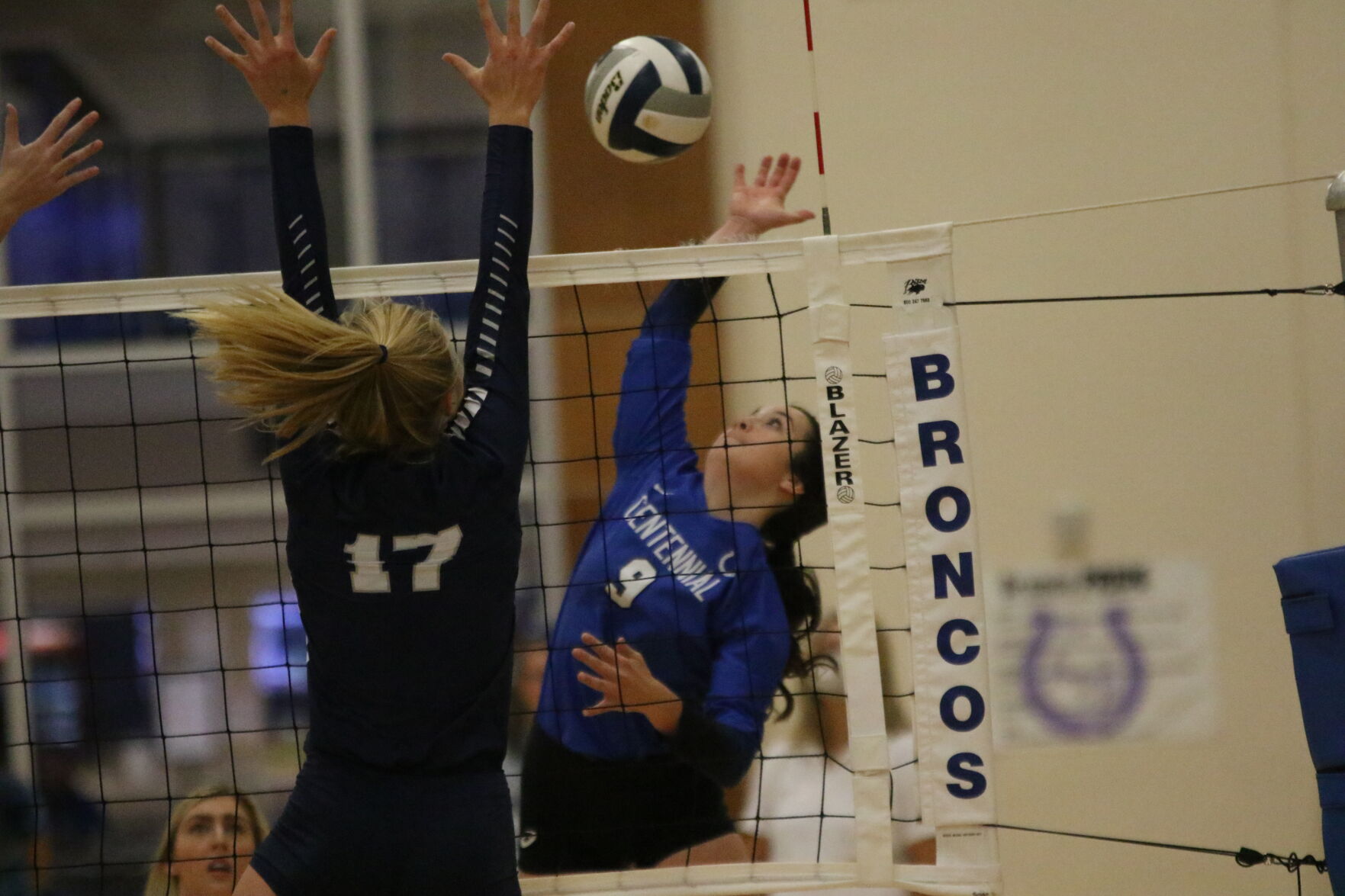Cross County vs. Centennial volleyball, Oct. 27 19.JPG